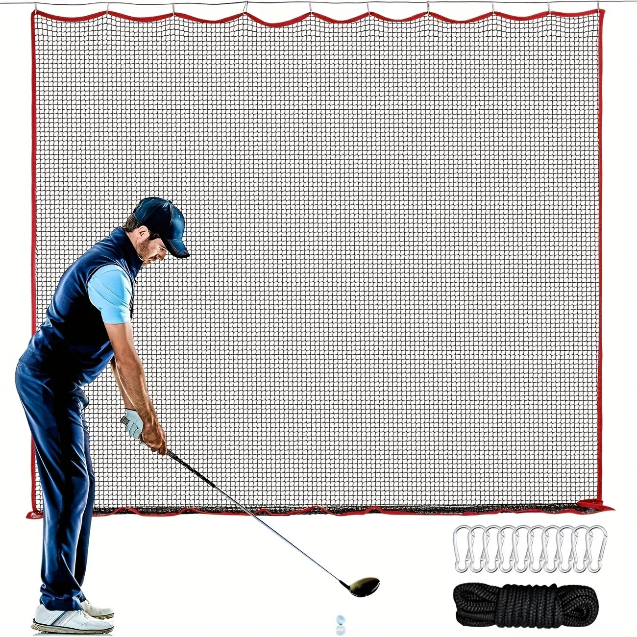 SHANK Practice Net 10x10 barrier