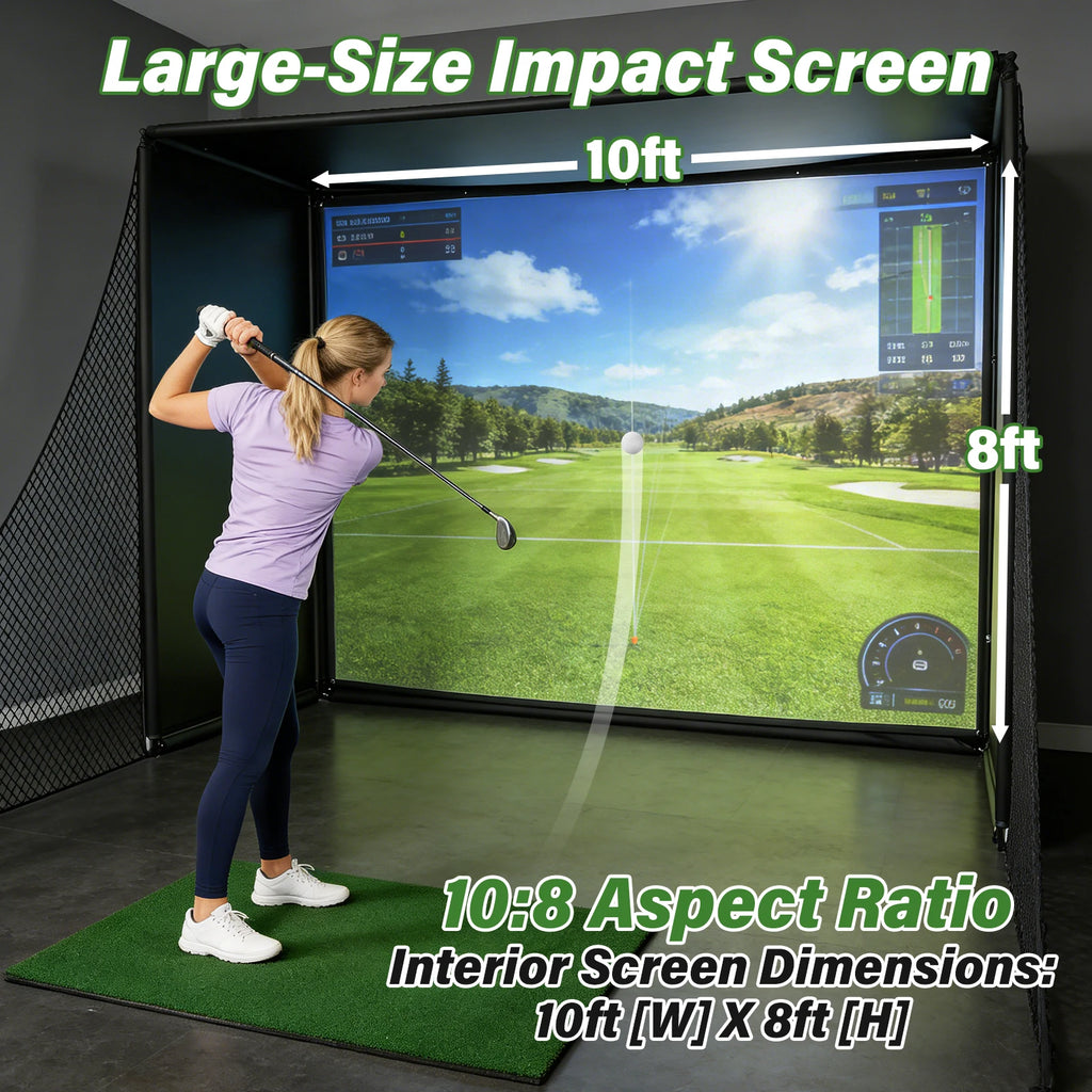 SHANK Home Hitting Cage impact screen