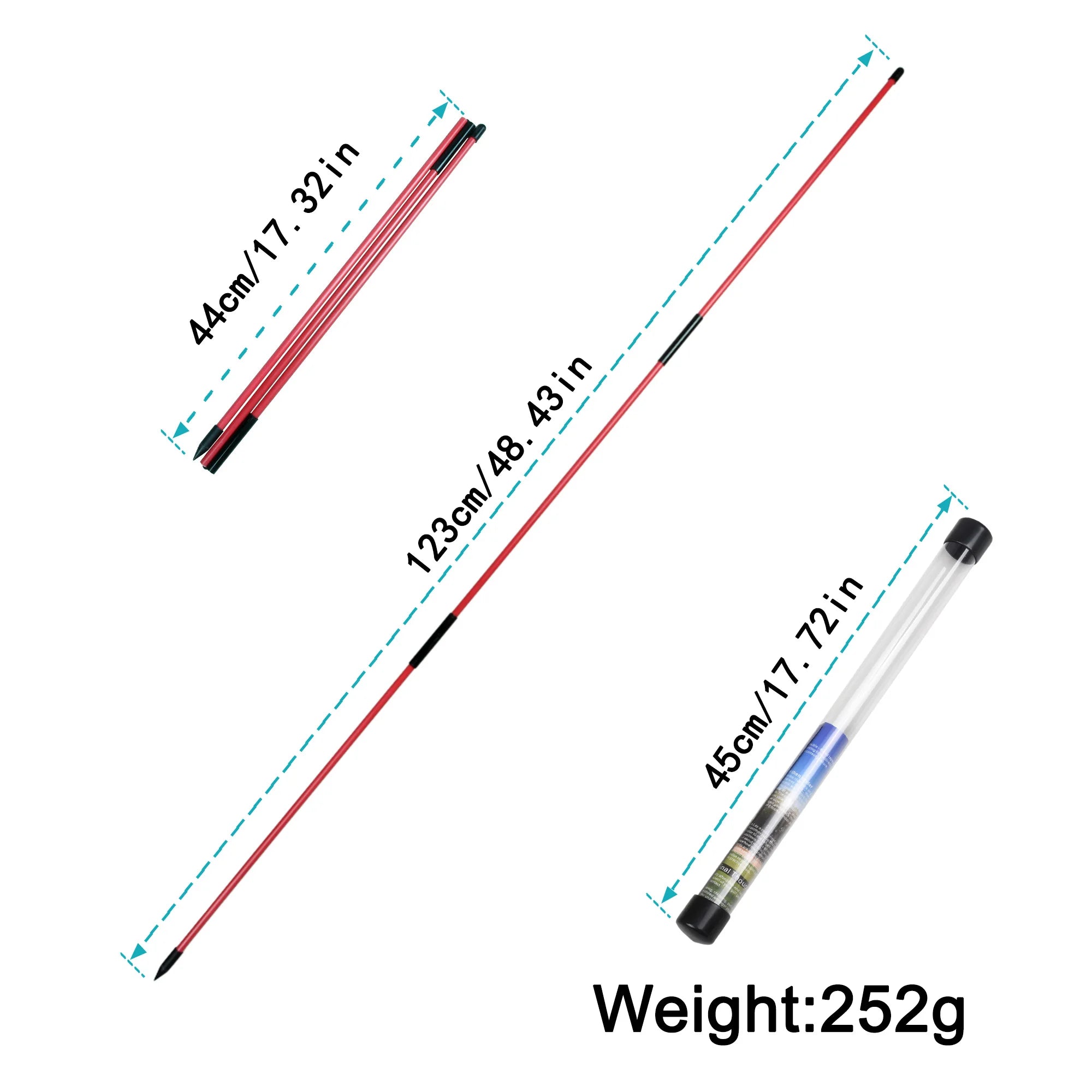 SHANK Alignment Sticks color options